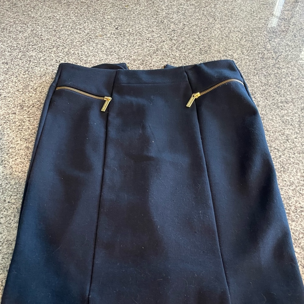 Navy blue skirt